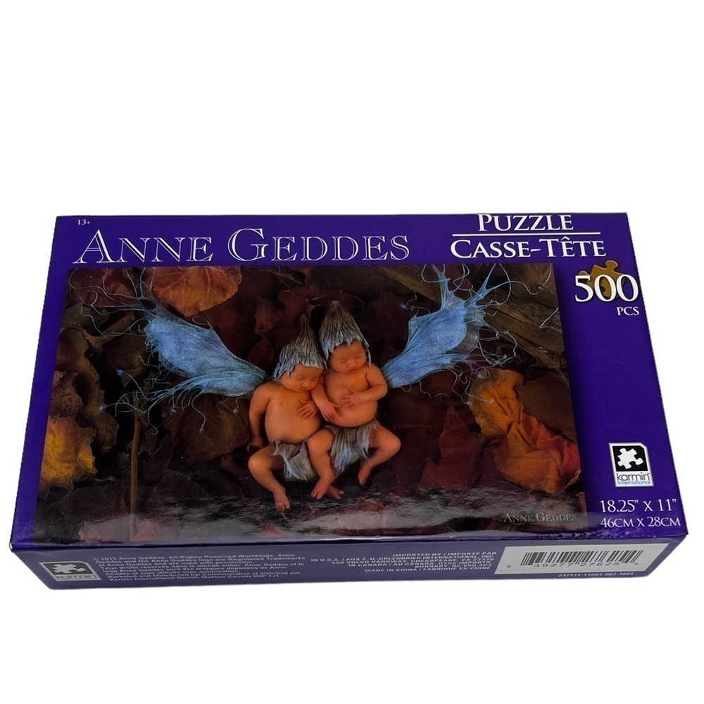 NEW Ann Geddes Fairy Babies 500 Piece Jigsaw Puzzle